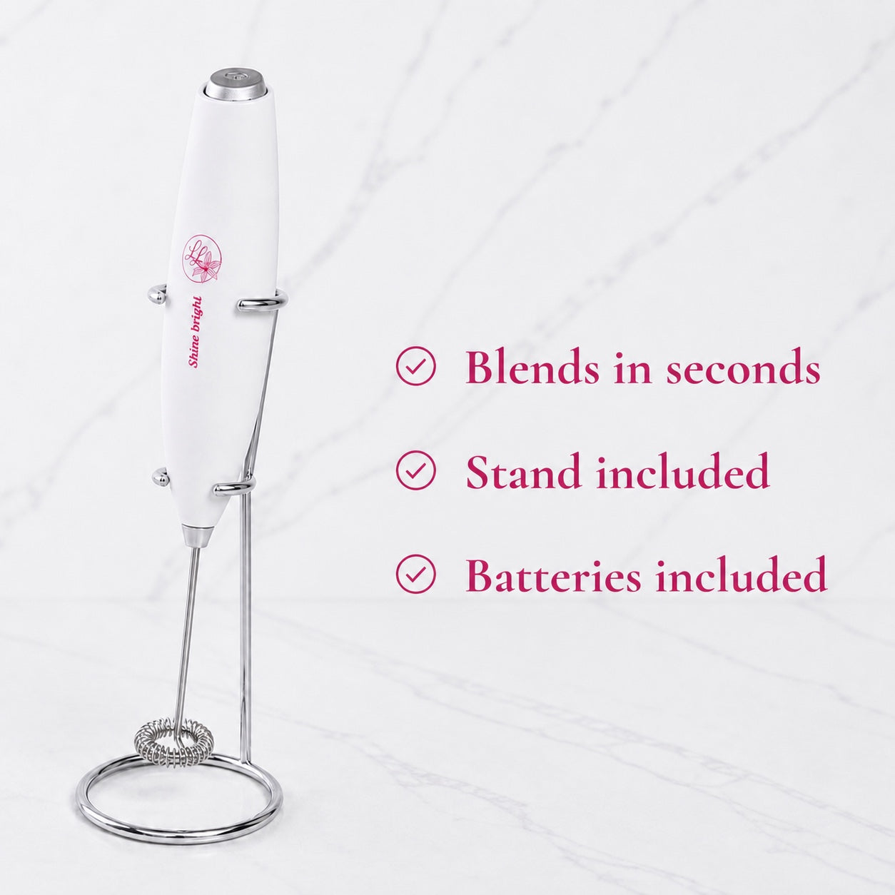 Lily's Lab Handheld Frother